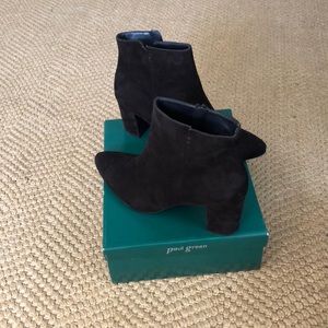 Paul Green dark brown booties